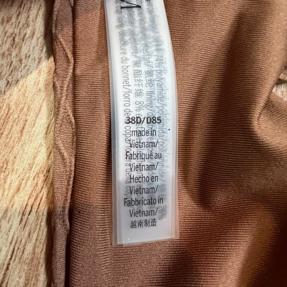 Victoria’s Secret Swim Light Brown Textured Cheeky Two Piece Swim Suit Set Beach - Picture 7 of 9